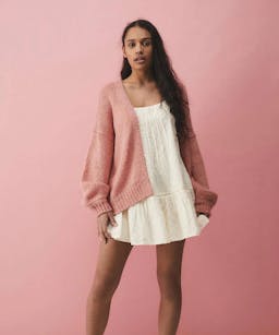 urban outfitters pink cardigan