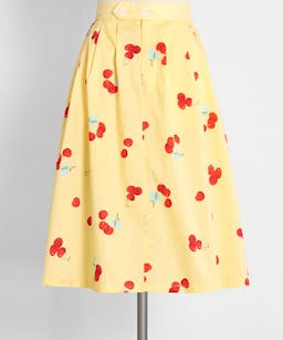 ModCloth Working For the Long Weekend A-Line Skirt