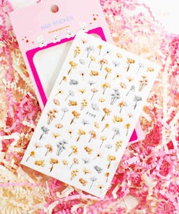 Double Dip Store – Nude Flower Decals Stickers