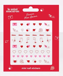 Le Mini Macaron – Forever Mon Amour - Mini Nail Stickers