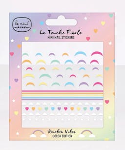 Le Mini Macaron – Rainbow Vibes - Mini Nail Stickers