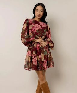 Bohme Marco Floral Mini Dress