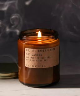 amber moss candle