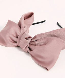 bianca bow headband pink