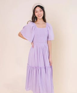 Ivy City Co. Lennon Dress in Lavender