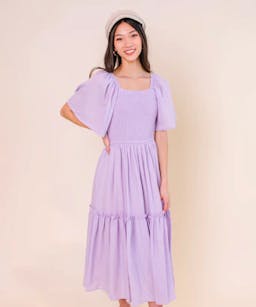 Ivy City Co. Lennon Dress in Lavender