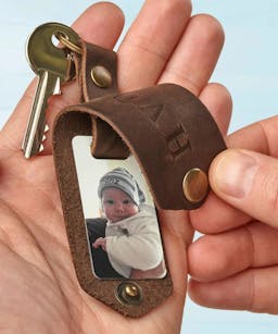 Etsy Engraved Key Holder with Photo