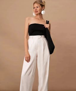 Corey Lynn Calter Pleated Relaxed Trousers