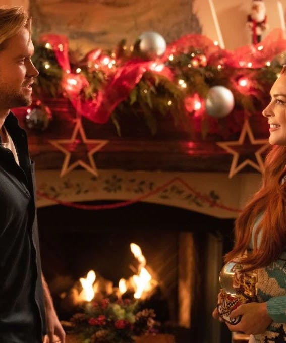 3 Wild Messages From The Lindsay Lohan Netflix Christmas Movie, ‘Falling For Christmas’