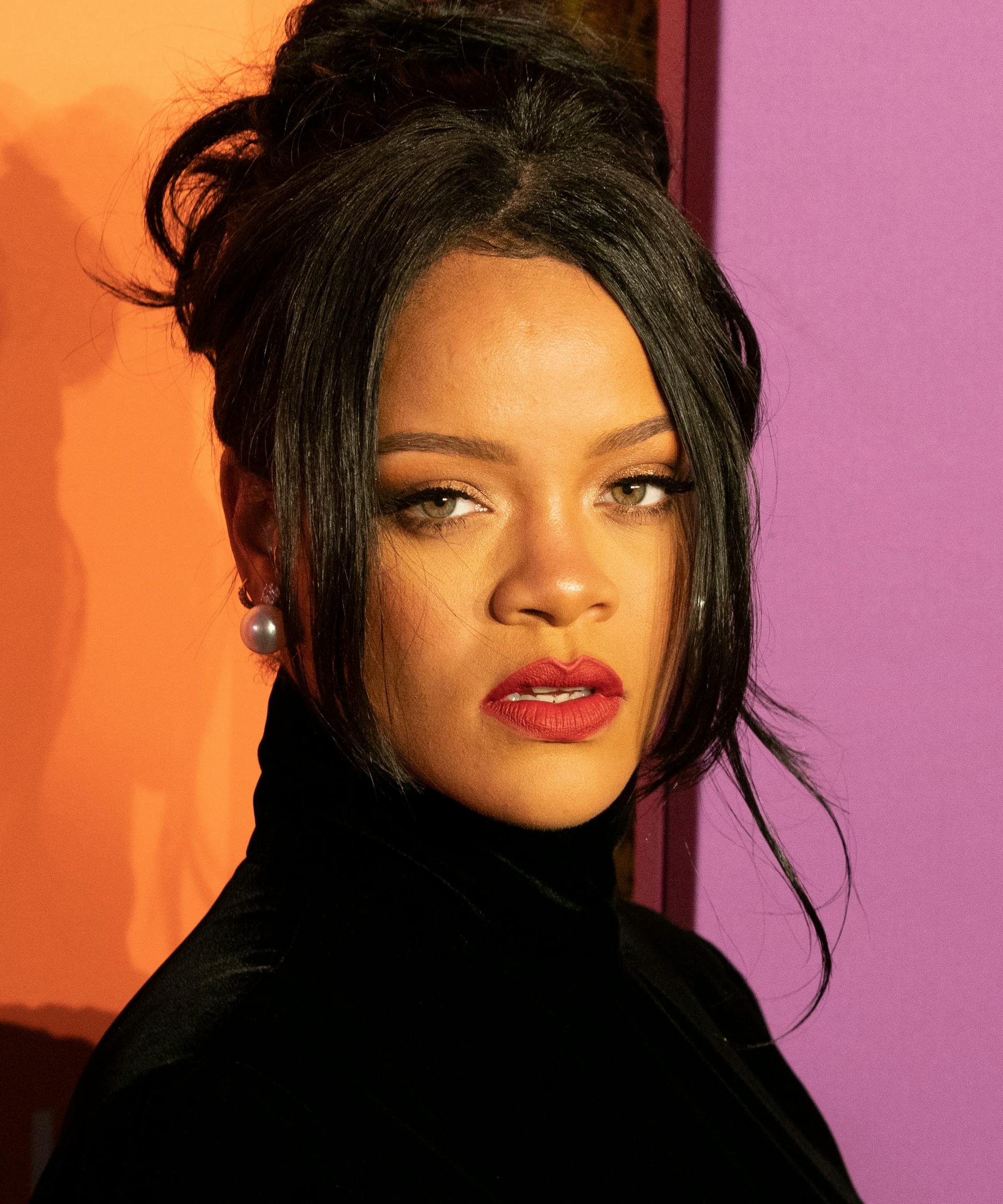 shutterstock Rihanna Stuns Wearing 'Think, While It's Still Legal' T-Shirt In NYC