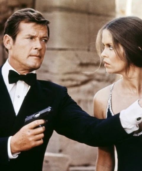roger moore quit james bond girls too young