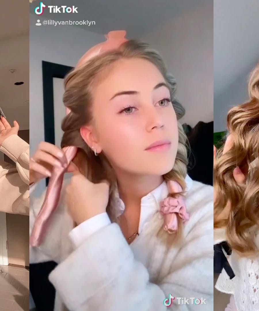 These No-Heat Hairstyling Techniques Are Going Viral On TikTok
