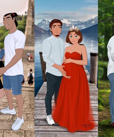 Artist Draws Disney Princesses As Moms And It’s The Cutest Thing Ever instagram