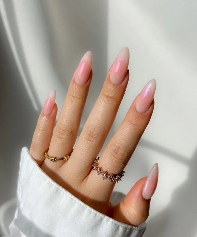 The Newest Manicure Trend Is To Make It Look Like Your Nails Are Blushing—Here’s How To Do It