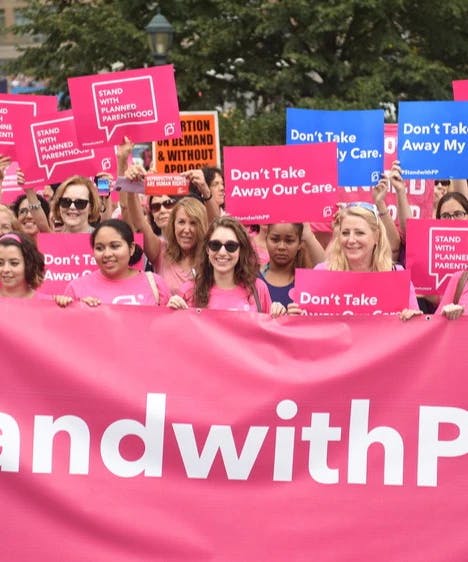 planned parenthood rally