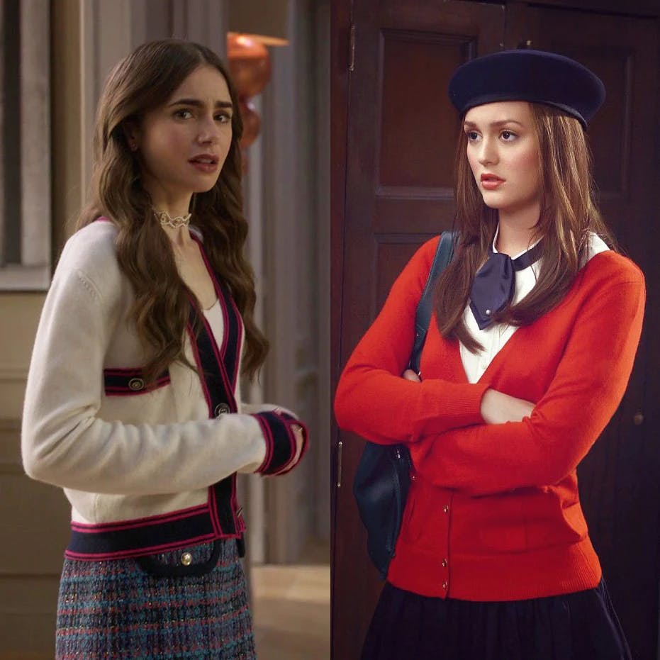 Netflix/Emily In Paris / The CW/Gossip Girl