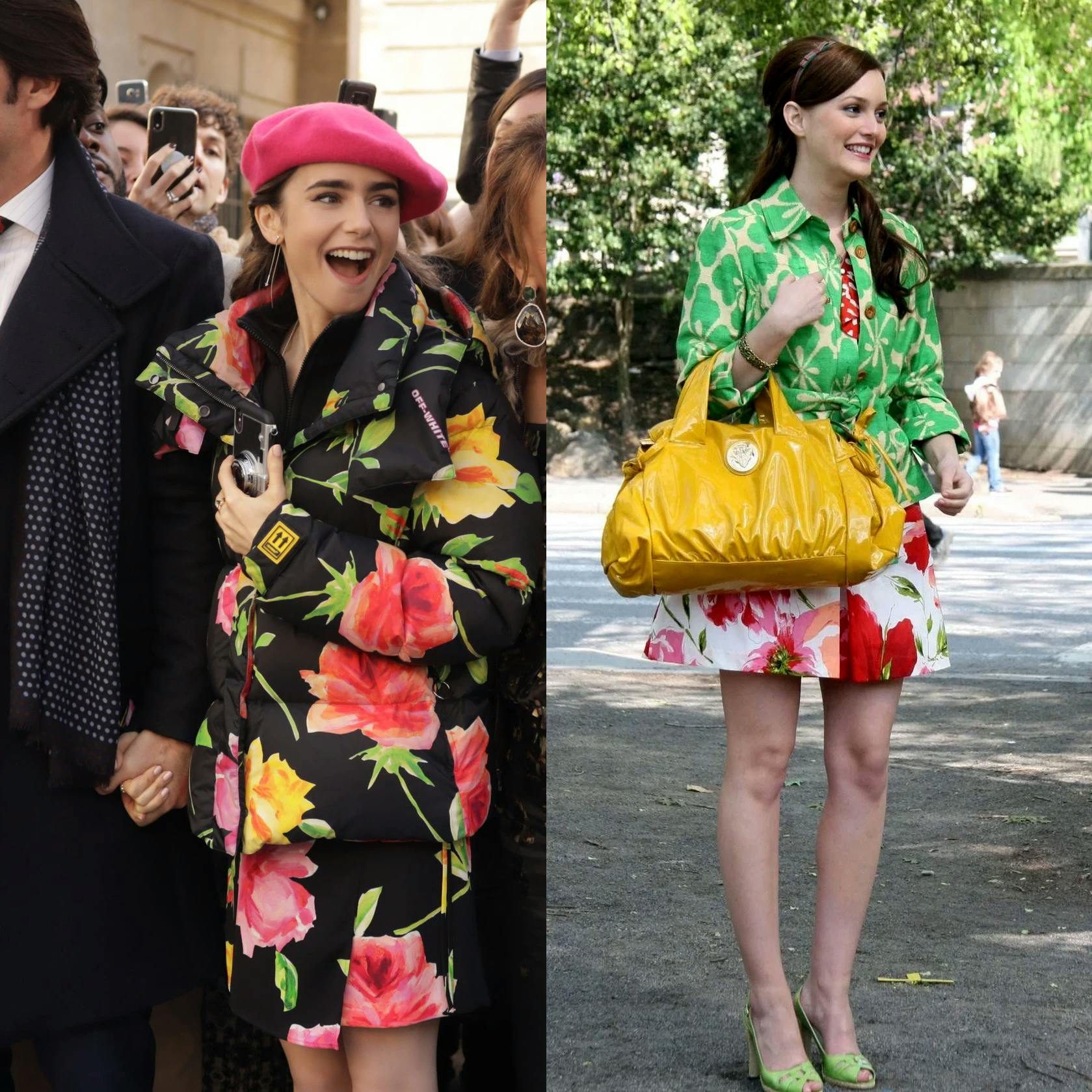 Netflix/Emily In Paris / The CW/Gossip Girl