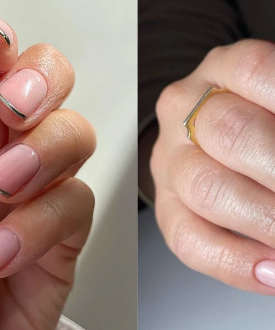 Micro-French-Manicures