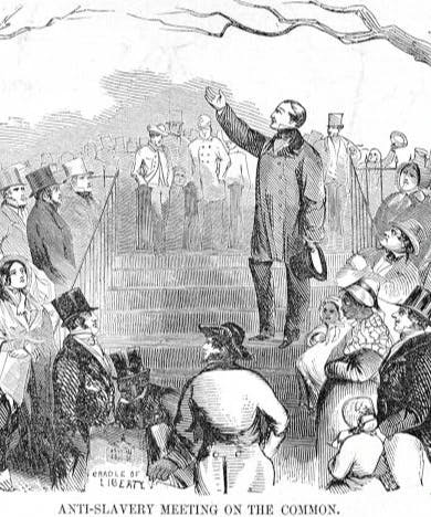 1851 Antislavery BostonCommon Gleason wikimedia commons