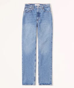 abercrombie Ultra High Rise 90s Straight Jean