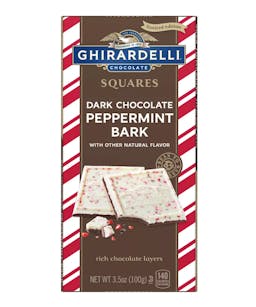Ghirardelli Dark Chocolate Peppermint Bark Bar