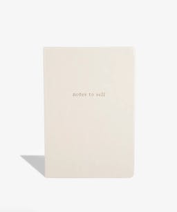 Notes to Self Lined Journal - Beige