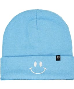 Dalix Embroidered Smile Face Beanie