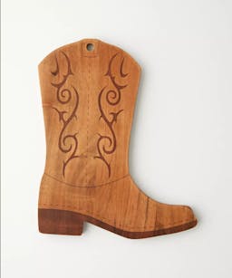 Urban Outfitters Cowboy Boot Cutting Board