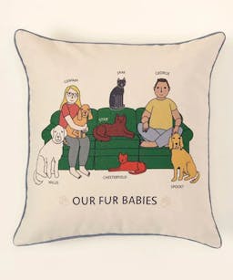 family pet pillow