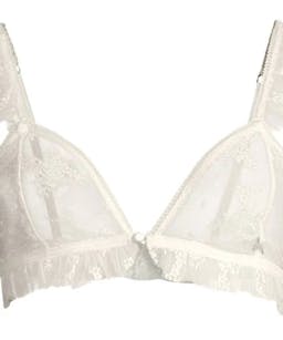 Feeling Frilly Lace Triangle Bralette