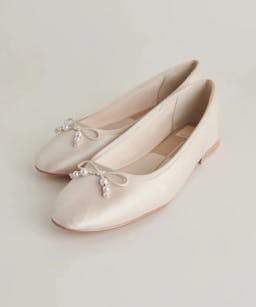 Cacy Pearl Ballet Flats