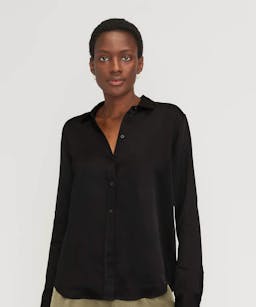 Everlane The Satin Relaxed Shirt