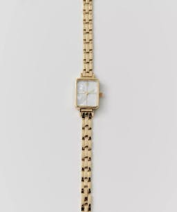 Urban Outfitters Classic Metal Rectangle Watch