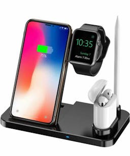 4 in 1 Smart Wireless Charger Station