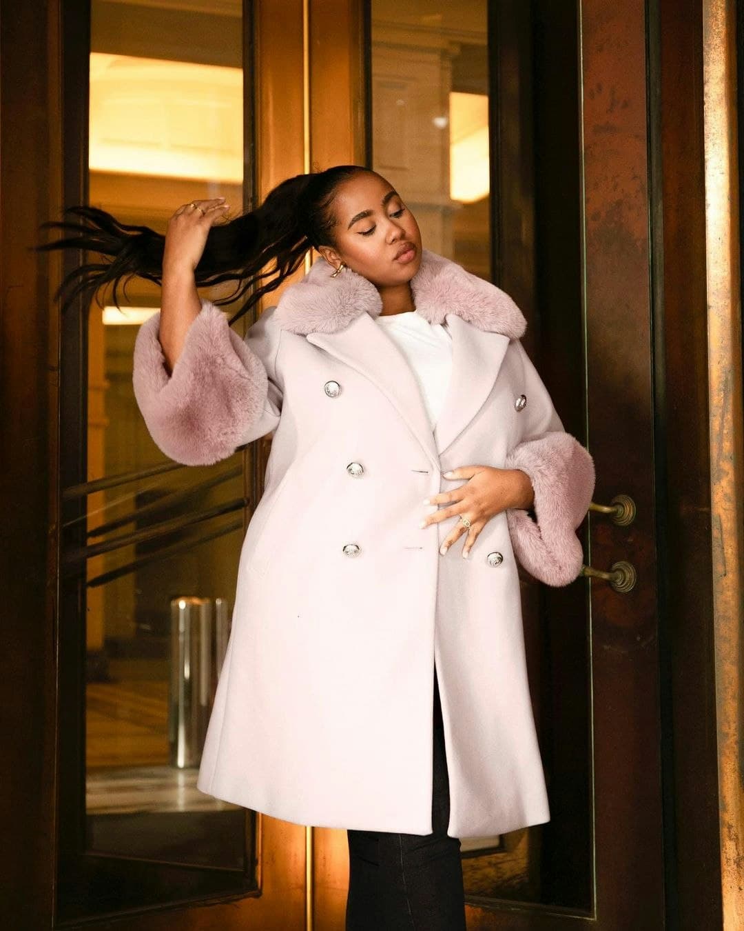 Coat for night 2024 out